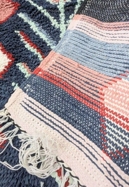 Boucherouite matta 214x116cm Boucherouite matta 214x116cm