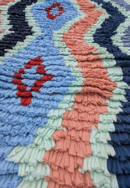 Boucherouite matta 210x72cm Boucherouite matta 210x72cm