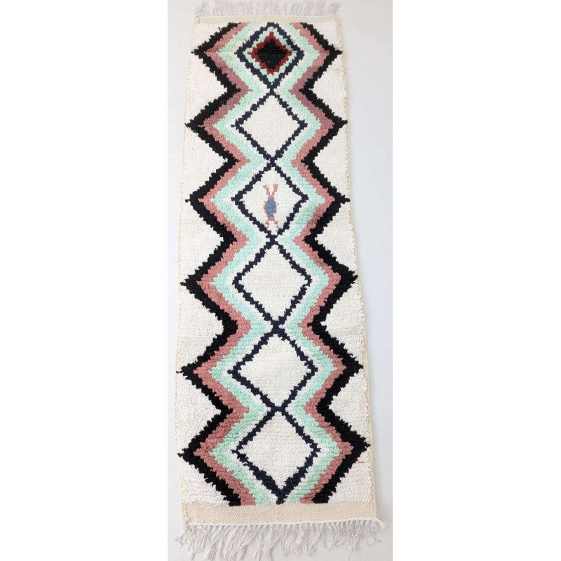 Boucherouite matta 218x74cm Boucherouite matta 218x74cm