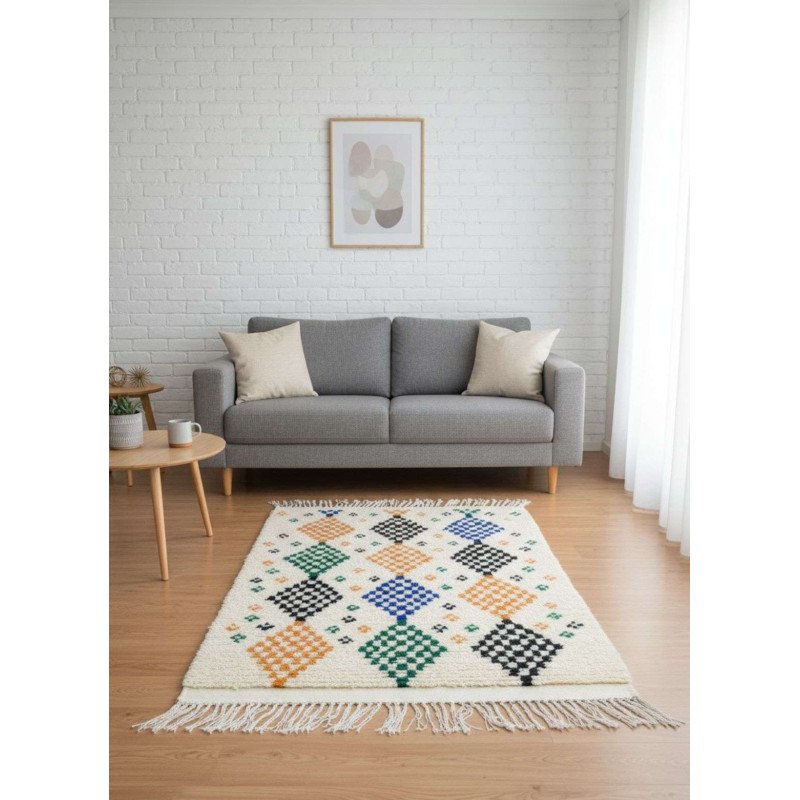 Beni Ourain Matta 169x114 cm Beni Ourain Matta 169x114 cm