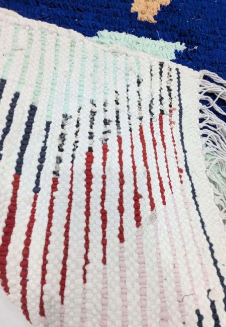 Boucherouite matta 195x121cm Boucherouite matta 195x121cm