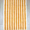 Randig matta Orange -150x100cm