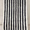 Randig matta Svart -150x100cm