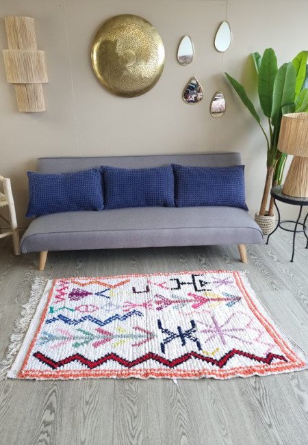 Boucherouite matta 148x92cm Boucherouite matta 148x92cm