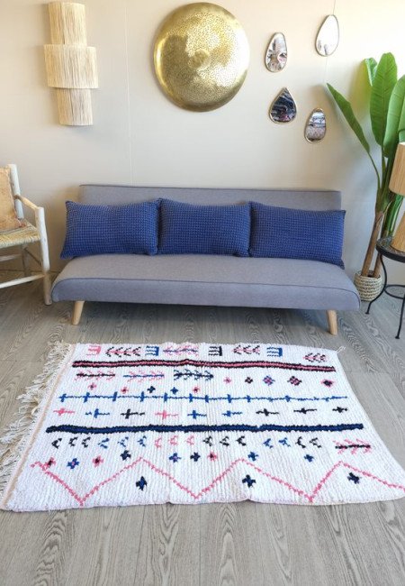 Boucherouite matta 146x101cm Boucherouite matta 146x101cm