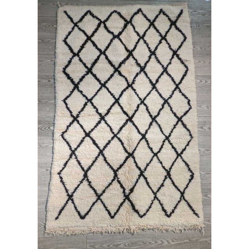 Beni Ourain Matta 202x123 cm Beni Ourain Matta 202x123 cm