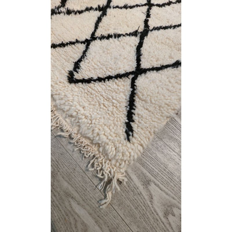 Beni Ourain Matta 202x123 cm Beni Ourain Matta 202x123 cm