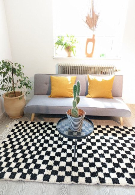 Schack matta 210x100cm